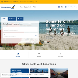 Icelandair  website