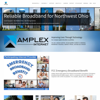  Amplex Electric  aka (Amplex Internet)  website