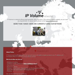  IP Volume  website