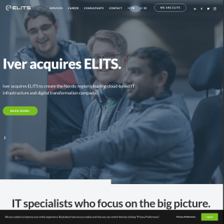  ELITS Cloud Services  website