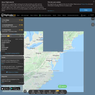 Flightradar24  aka (FR24)  website