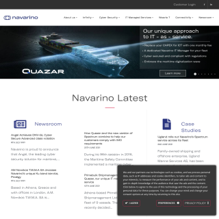 NAVARINO-POP  website
