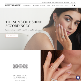  Hearts On Fire Company, LLC  website