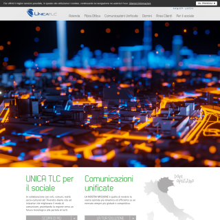 Unica Telecomunicazioni aka (UNICA TELECOMUNICAZIONI) website