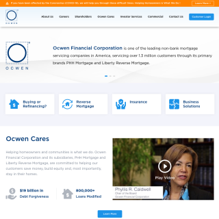  Ocwen Financial Corporation  website