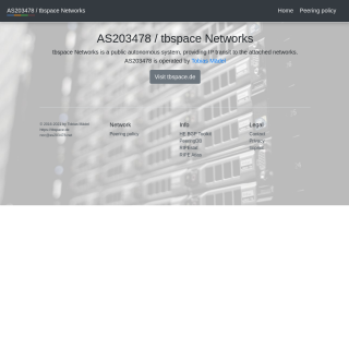 Tobias Maedel aka (TBSPACE-AS) website