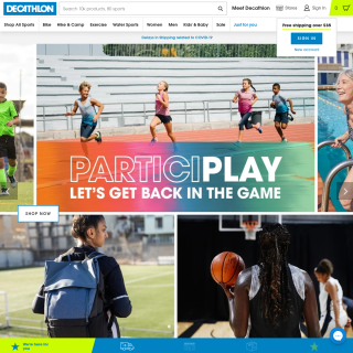 Decathlon  website
