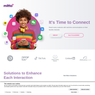 Mitto  website