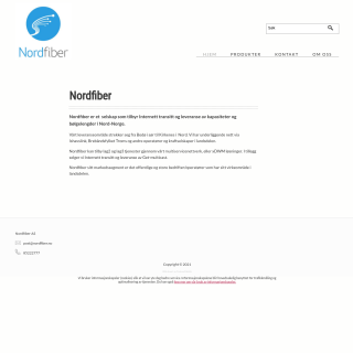  Nordfiber  website