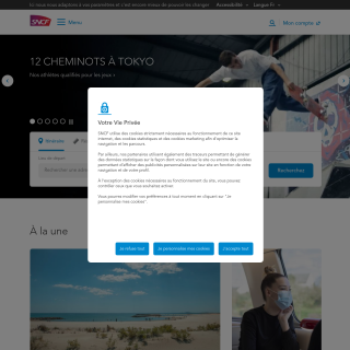 SNCF  website