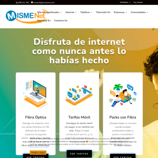MismeNet Telecomunicaciones  website