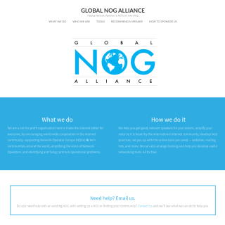 Global NOG Alliance  website