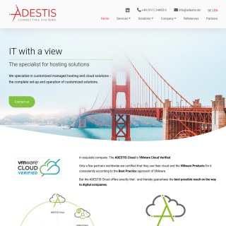ADESTIS  website