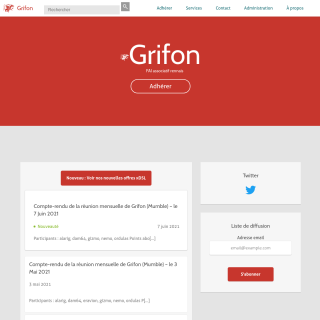 GRIFON  website