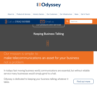 Odyssey Systems Ltd  aka (Odyssey)  website