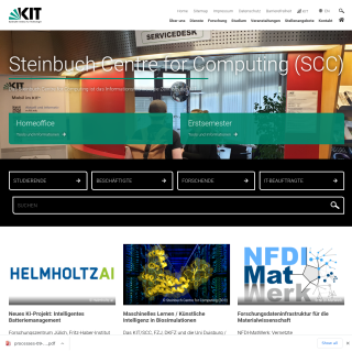  KIT Student  website