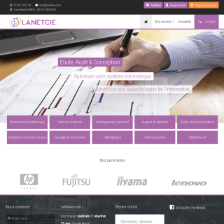 LaNetCie website