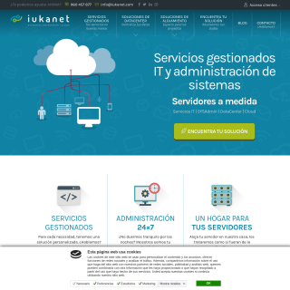 IUKANET SERVEIS  website