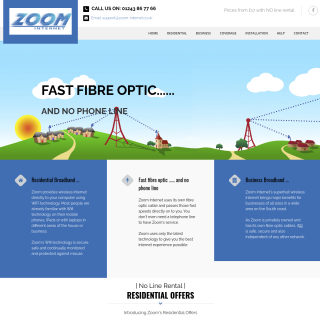  Zoom Internet Limited  website