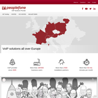 peoplefone  website