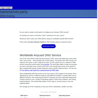  nameserver.party  website