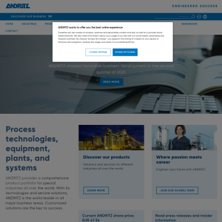 Andritz  website