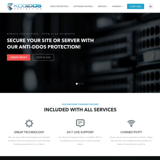  Amarutu Technology Ltd.  aka (KoDDoS)  website