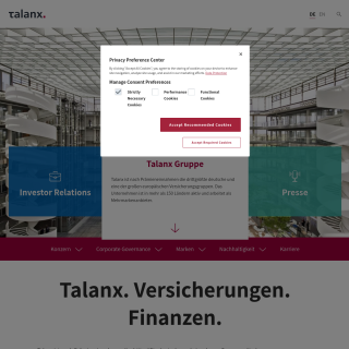  Talanx Systeme  website
