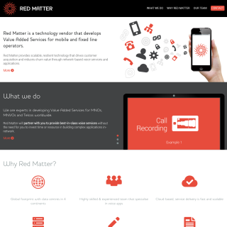  Red Matter  aka (Natterbox, RedMatter)  website