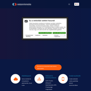  Rendszerinformatika  website