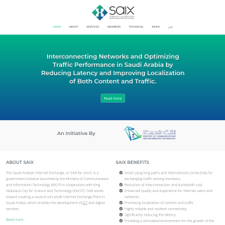  SAIX Saudi Arabia Route Servers (20759)  aka (SAIX)  website