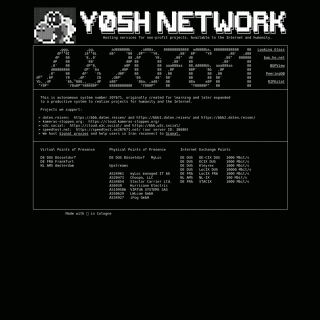  y0sh network  aka (y0sh-NETWORK)  website