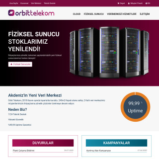 Orbit Telekom Datacenter  website