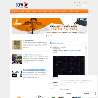  GRN Serveis Telematics  website