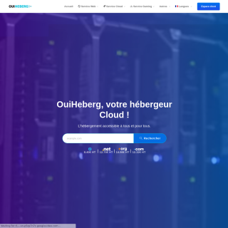 OuiHeberg SARL  website