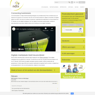  NDIX  aka (Nederlands Duitse Internet Exchange)  website