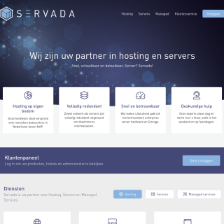  SERVADA  aka (Servada Managed Hosting)  website