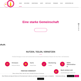 Freifunk Kitzingen  website