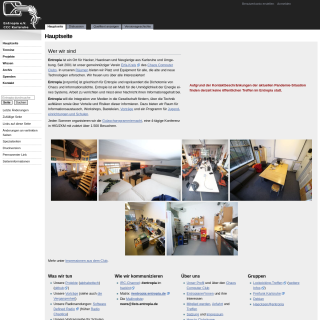  Entropia e.V.  aka (GPN, Gulaschprogrammiernacht, Chaos Computer Club Karlsruhe)  website