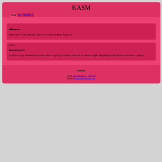  Klara Modin  aka (KASM)  website