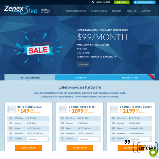 Zenex 5ive  website