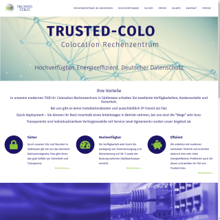  Trusted-Colo Frankfurt  website