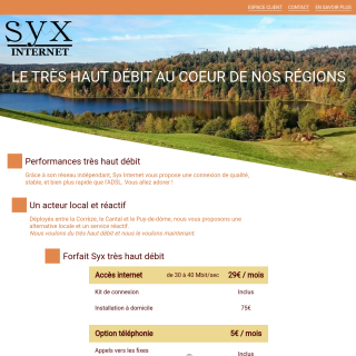 Syx Internet  website