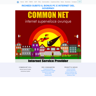 COMMON NET S.r.l.  website