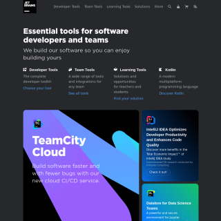  JetBrains  website