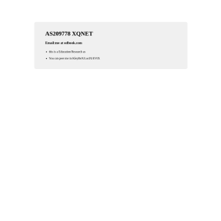  Xiaoqian Li  aka (XQNET)  website