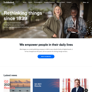  Schibsted ASA  website