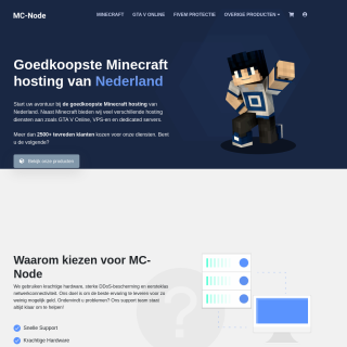  MC-Node  website