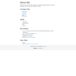  Yung-Hsiang Wei  aka (Sean)  website