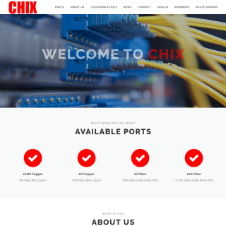  CHIX-CH Route Servers  website